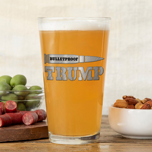 Trump's Bulletproof Victory – 2024 Commemorative Beer Glass LM32 63757