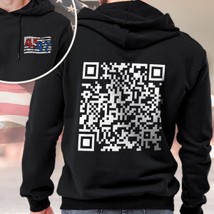 Funny QR President Trump 45 47 Dancing Back And Front Dark Shirt HA75 64166