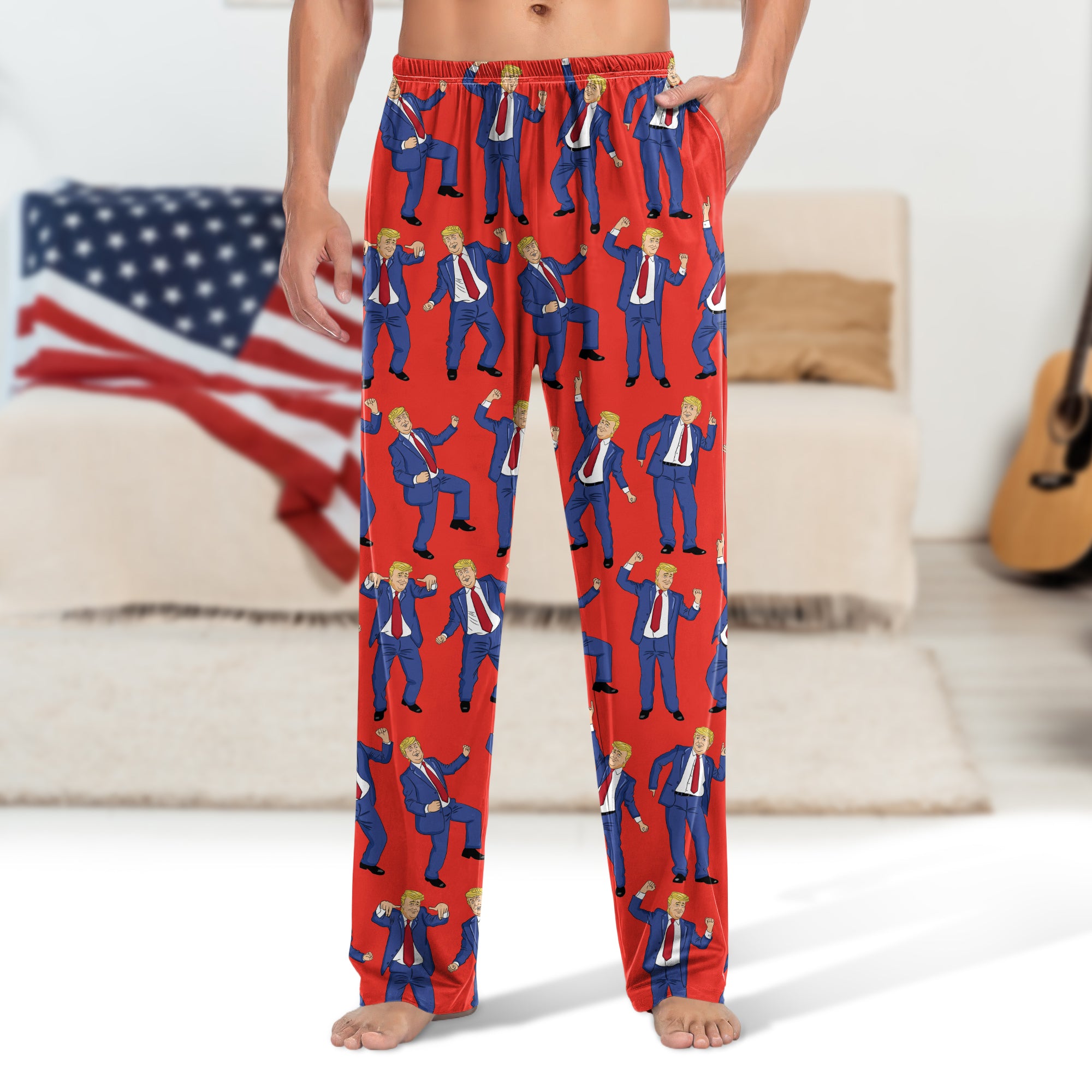 Funny Trump Dance Pajamas Chritsmas Gifts For Trump Lovers HO82 65584