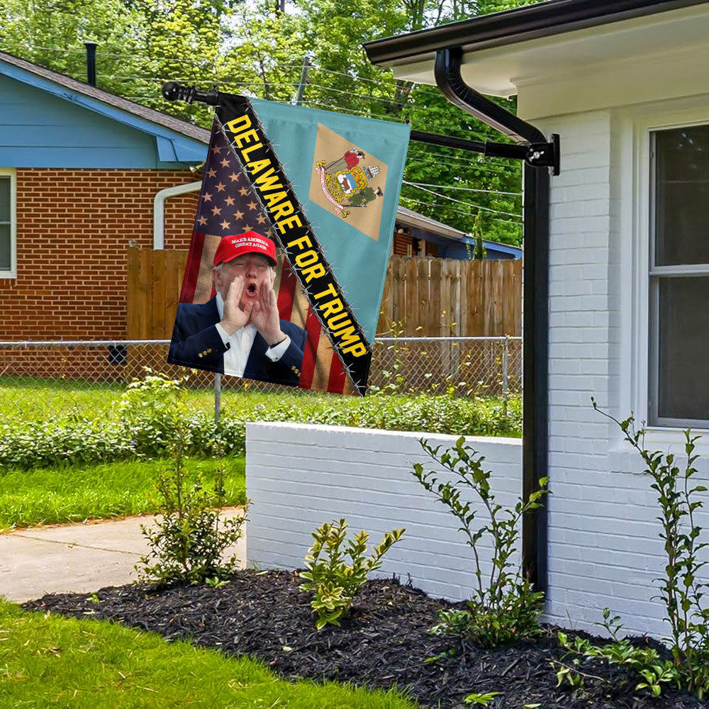 America States For Trump 2024 MAGA House Flag HO82 62590