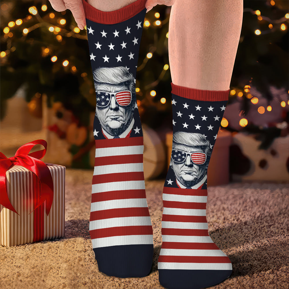 Personalized Together We Can Create Change US Election Middle Tube Socks HO82 65504