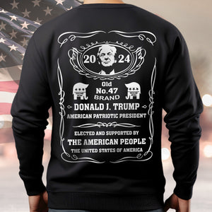 Donald J. Trump American Patriotic President Back Shirt HA75 64074