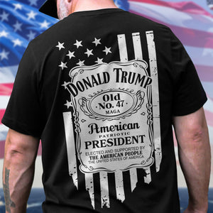 Donald Trump No 47 America Patriotic President Back Shirt HO82 65500