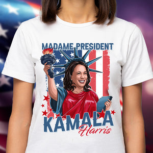 Madame President Kamala Harris 2024 Bright Shirt HA75 63504