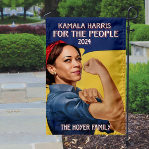 Kamala Harris For The People Garden Flag TH10 63521