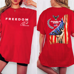 America Flag Charlie Kirk Shirt TH10 64523