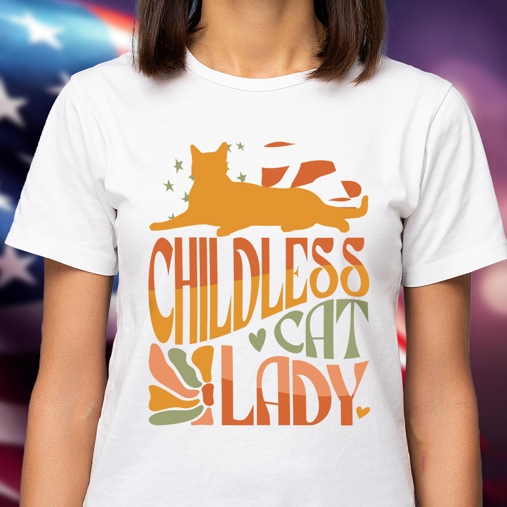 Childless Cat Ladies For Kamala Bright Shirt HA75 63516