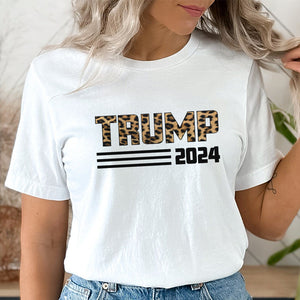 Trump 2024 Leopard Pattern Shirt TH10 62813