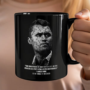 American Patriot - Prayers Up for Charlie Black Mug HA75 64508