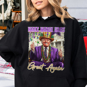 Trump Make Mardi Gras Great Again Dark Shirt CH07 64302