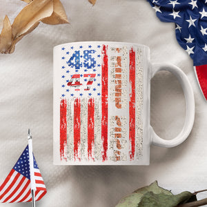 Personalized Gift Trump 45 47 - 2024 Mug HA75 63727