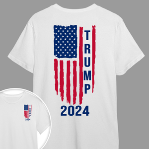 Trump 2024 With America Flag Shirt K228 62431