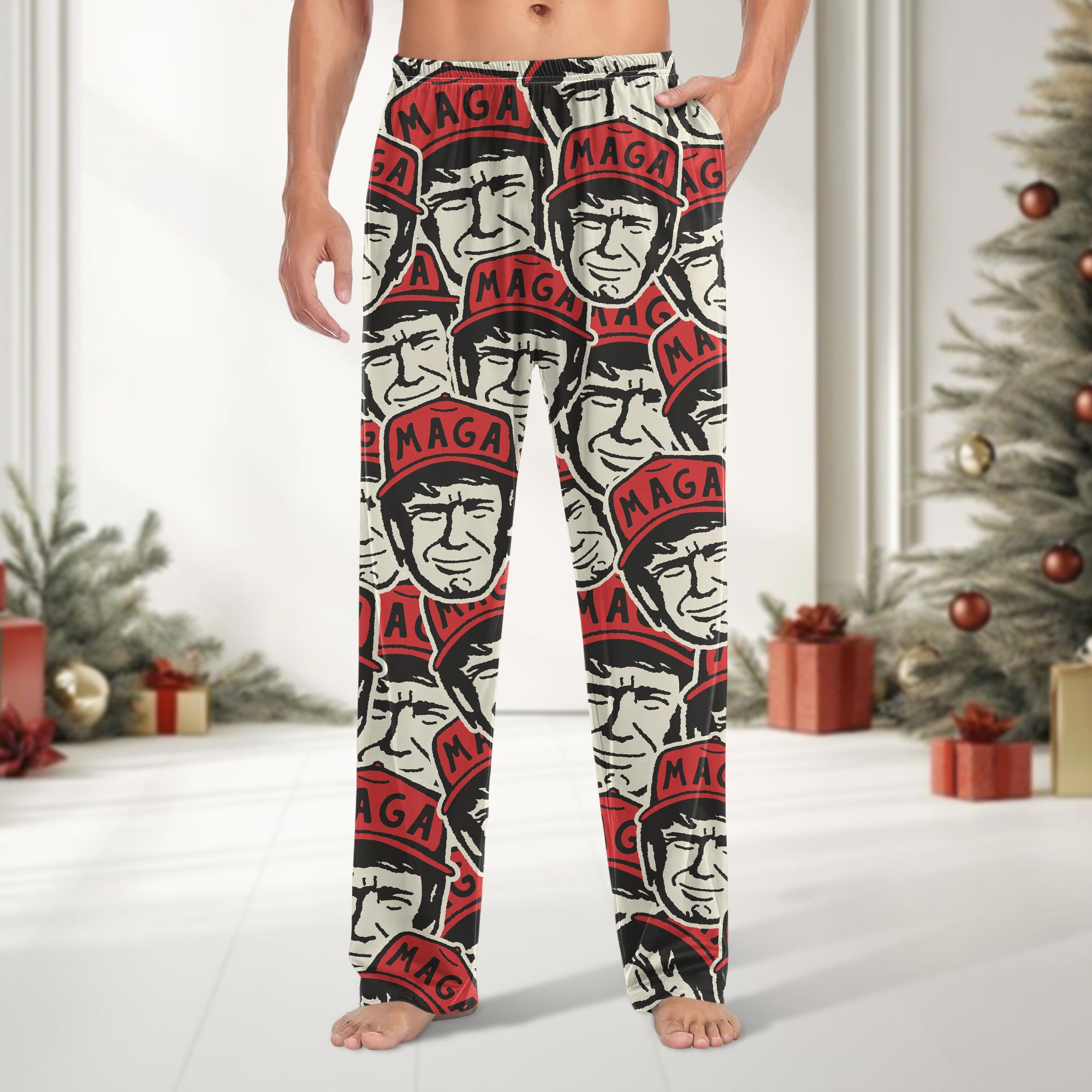 President Donald Trump MAGA - Trump Cowboy Sweatpants HA75 64170