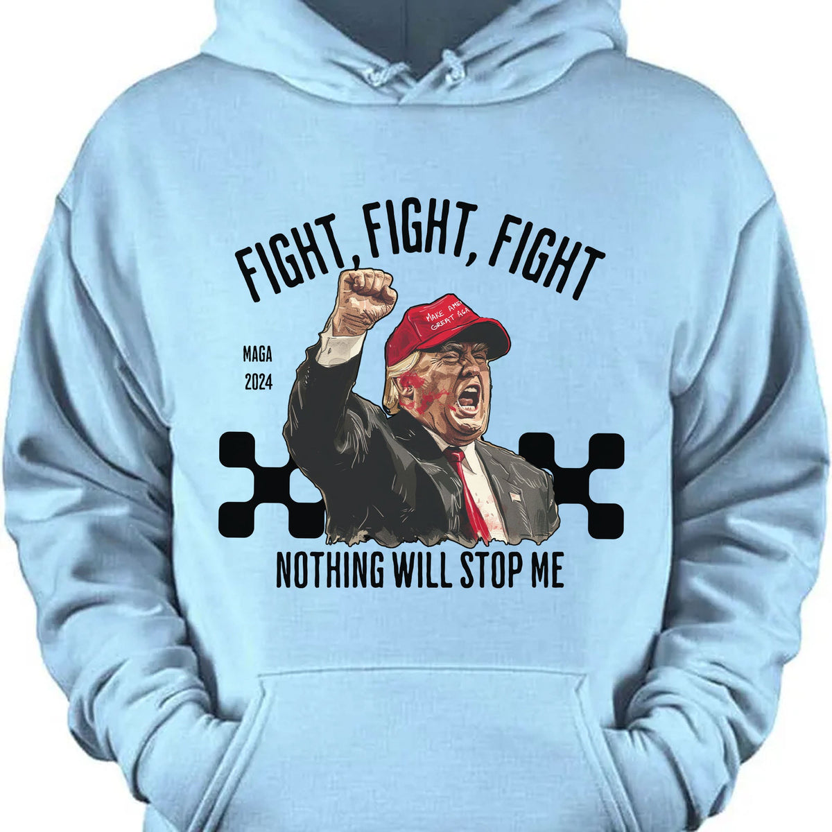 Nothing Will Stop Me | Trump Fi**t 2024 Shirt Pennsylvania Rally | Shirt Bright C1117 - GOP