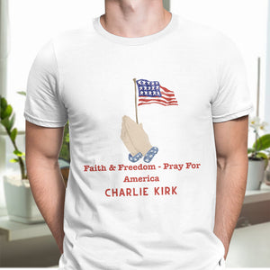 Faith & Freedom – Pray for America Bright Shirt HA75 64588