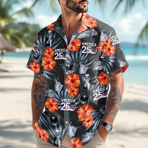 Personalized American 250th Anniversary Hawaiian Shirt HO82 901198