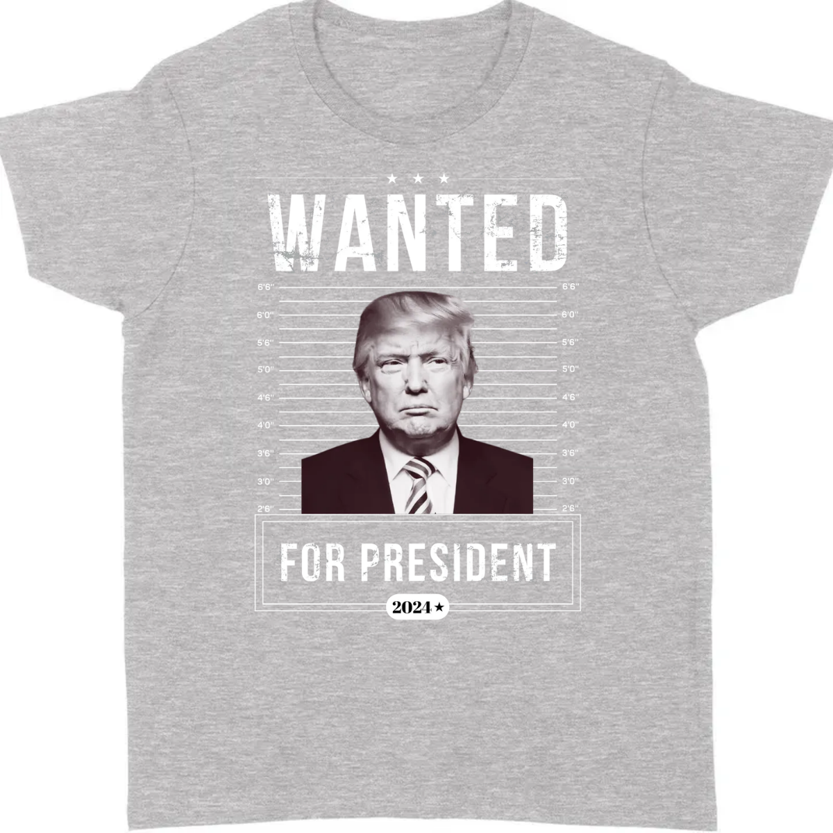 Wanted For President Trump 2024 Shirt K228 62429