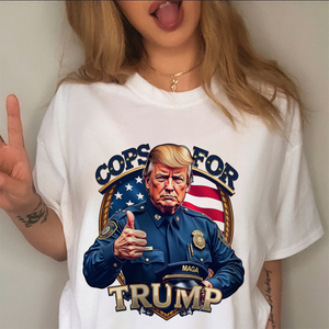 Cops For Trump MAGA Bright Shirt HO82 65700