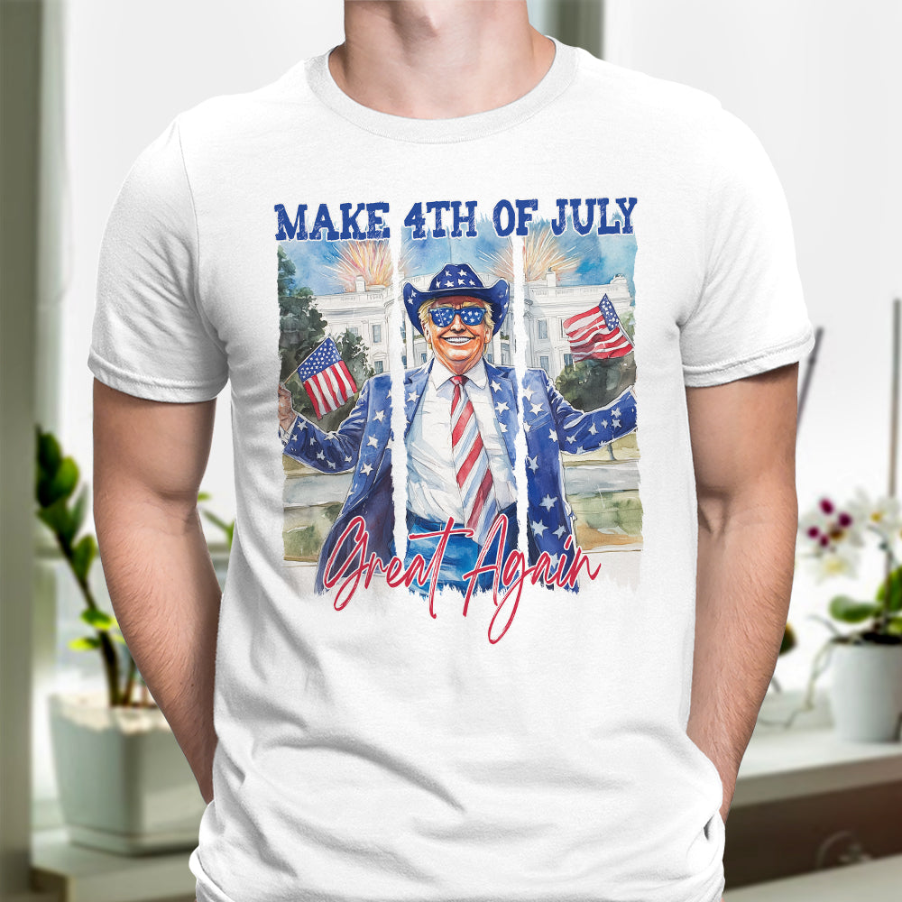 Make 4th July Great Trump Bright Shirt TH10 64371