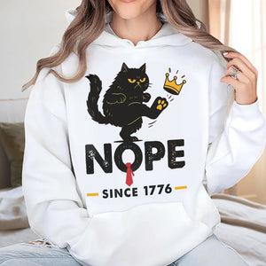 Nope King Since 1776 Bright Shirt