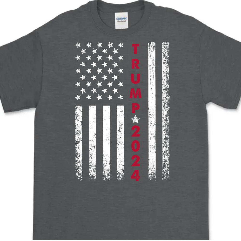Donald Trump Flag 2024| Donald Trump Homage Tshirt | Donald Trump Fan Tees | TR838 62838
