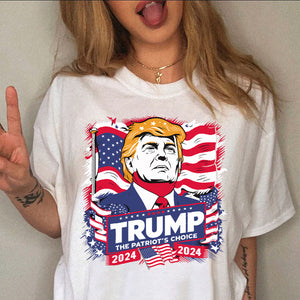 Trump 2024 - The Patriot's Choice Bright Shirt HA75 62746