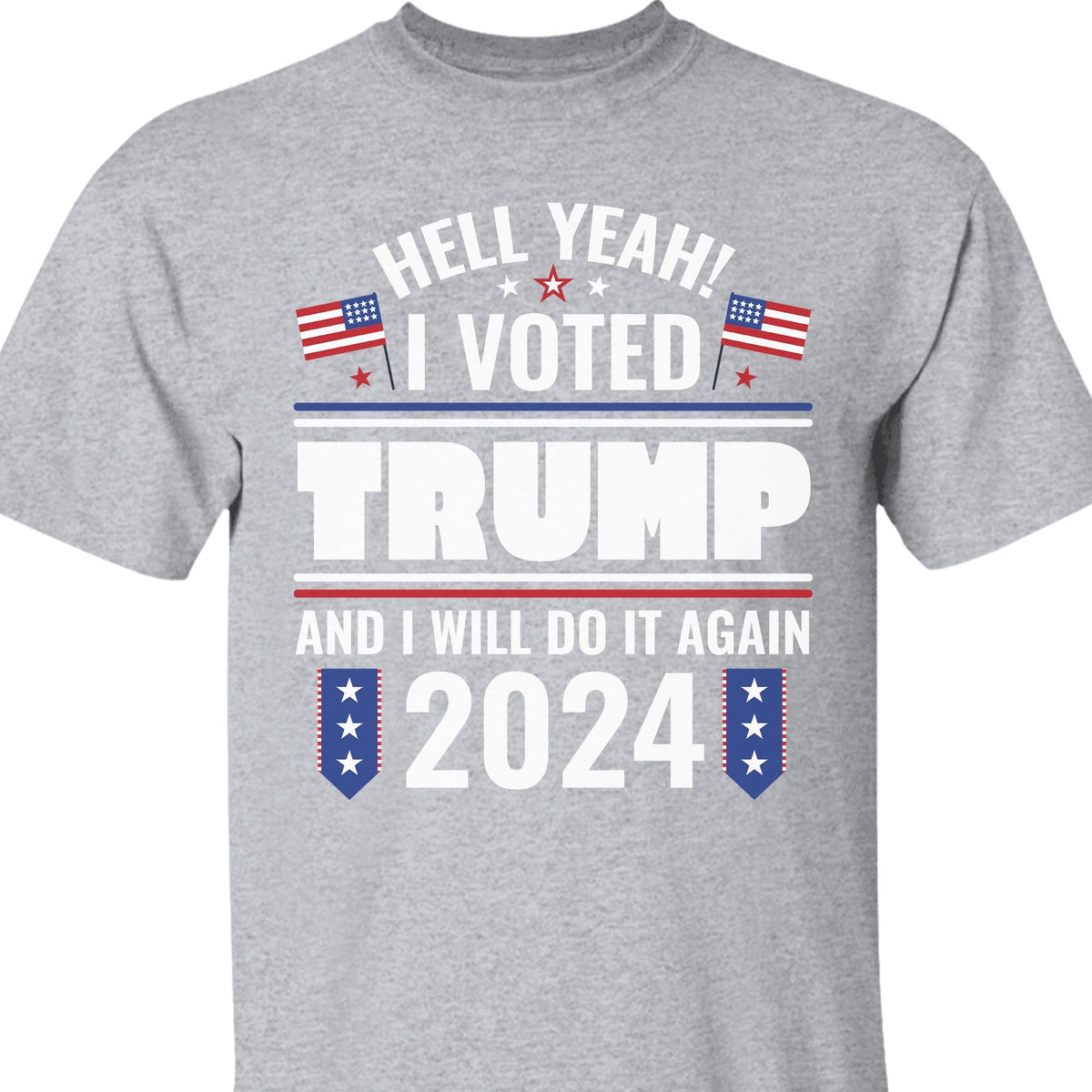 I Voted Trump And I Will Do It Again Shirt Donald Trump Homage Shirt  K228 62481