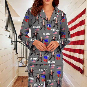 Trump - Embrace Success with a Little Bit of Crazy Pajamas LM32 63939