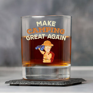 Make Camping Great Again With Trump Whiskey Glass TH10 64177