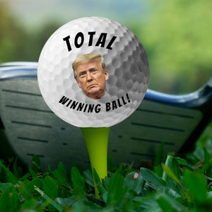 Custom Face Funny Trump Golf Balls, Funny Gag Gift for Golfer LM32 65833
