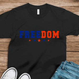 Charlie Kirk Freedom Dark Shirt HA75 64534