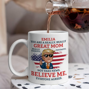 Custom Name You Are A Great Person Personalized Donald Trump White Mug CH07 67338