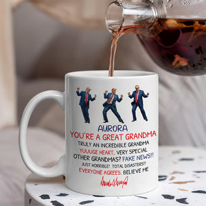 You Are A Great Mom Personalized Funny Trump Mother's Day HA75 64380