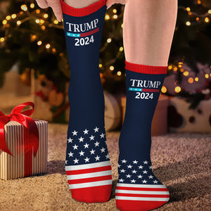 Celebrate The Spirit Of Togetherness US Election Trump Supporters Socks HO82 65506