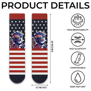 Personalized Together We Can Create Change US Election Middle Tube Socks HO82 65504