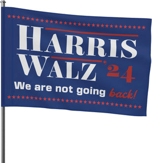 2024 Porch Pennants， Pack Garden Flag, Harris Walz Flag, We Are Not Going Back Flag, Harris 2024, Kamala Flags, Harris Walz Banner Flag, Harris Walz Flag, Kalama Rally, Dnc 2024