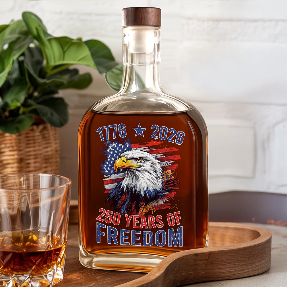 America Semiquincentennial 250 Years Of Freedom Whiskey Bottle CH07 896704