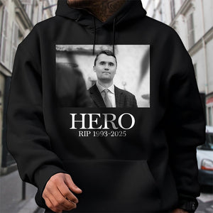 Hero Charlie Kirk American Hero Dark Shirt HO82 65826
