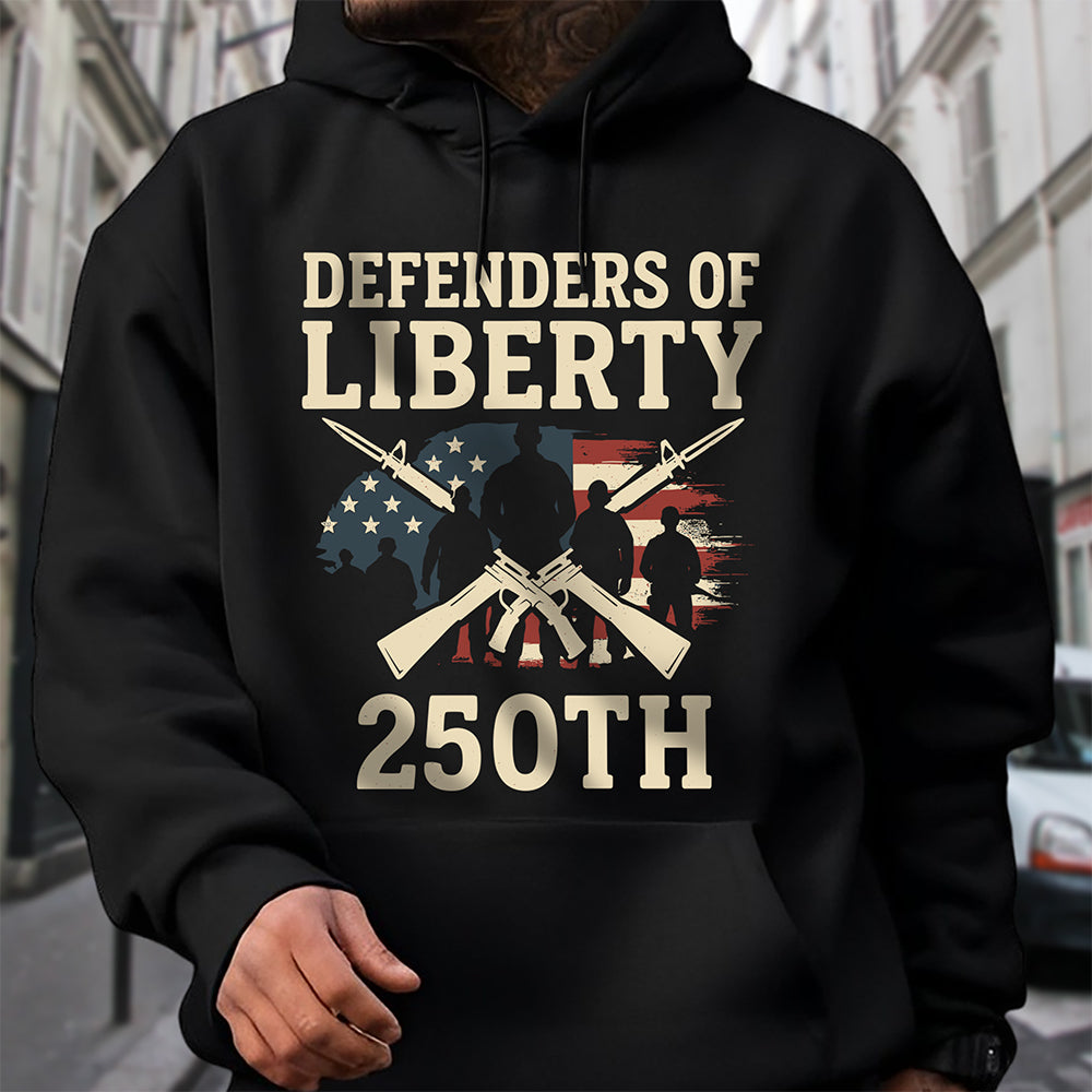 Defenders Of Liberty 250th Anniversary USA Dark Shirt HA75 897300