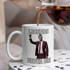 Legends Never Die Charlie Kirk White Mug HO82 65876