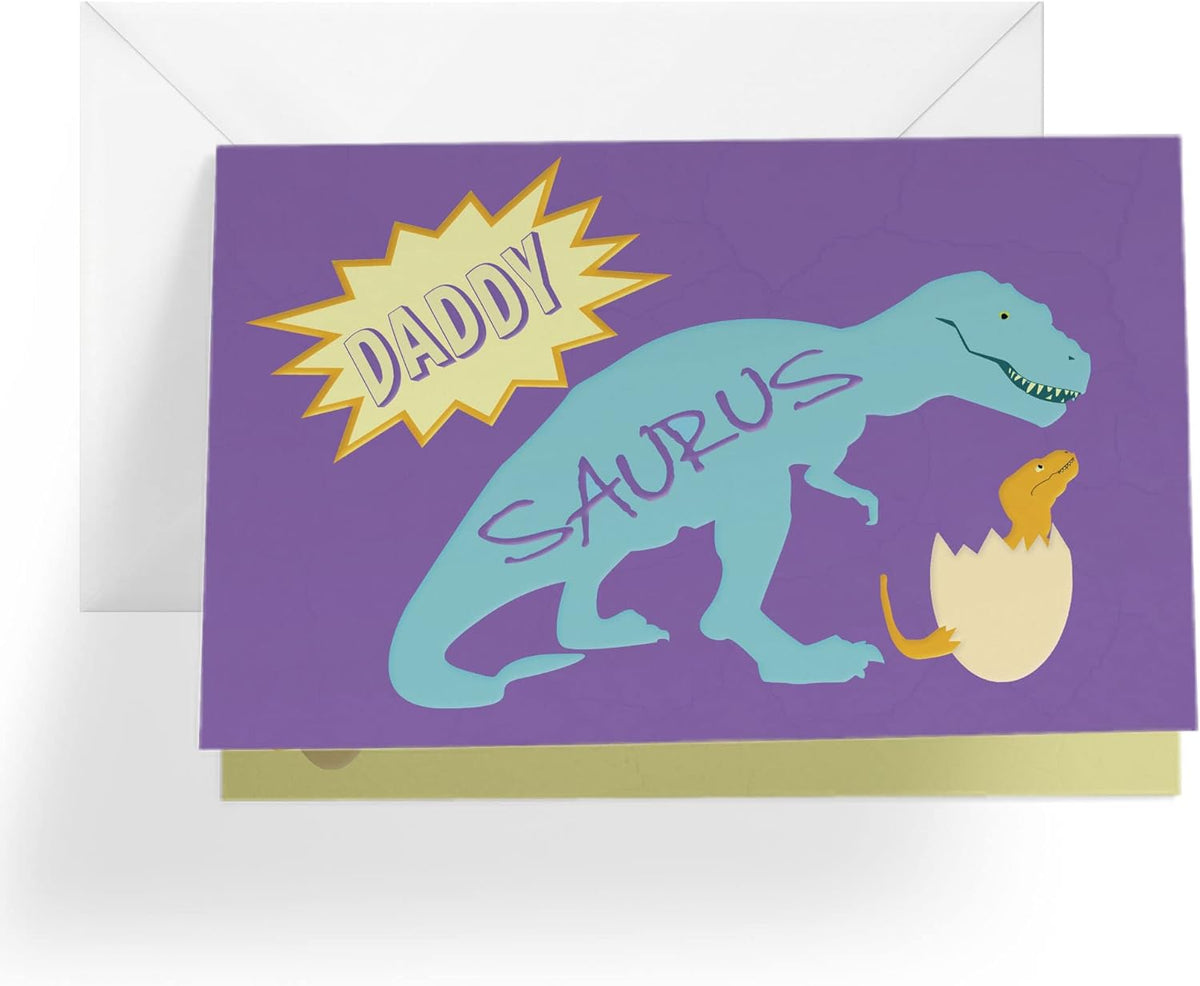 Father'S Day Card Dog Dad | Fathers Day Card from Dog |5”X7.5” | (Single Card and Envelope)