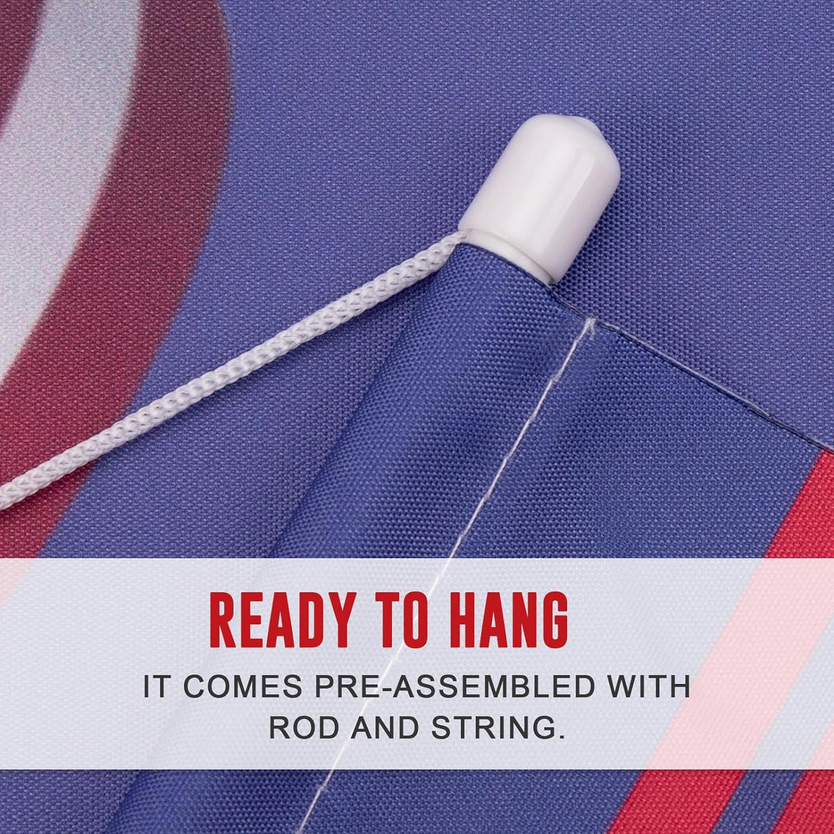 Trump 2024 Flag - 3 X 5 FT Double Sided 3 Ply "God Bless President Trump" Flags with 2024 Hanging Banners Set - Memorial Day Decorations - 4Th of July Decorations - Donald Trump Sign for Outdoor Home