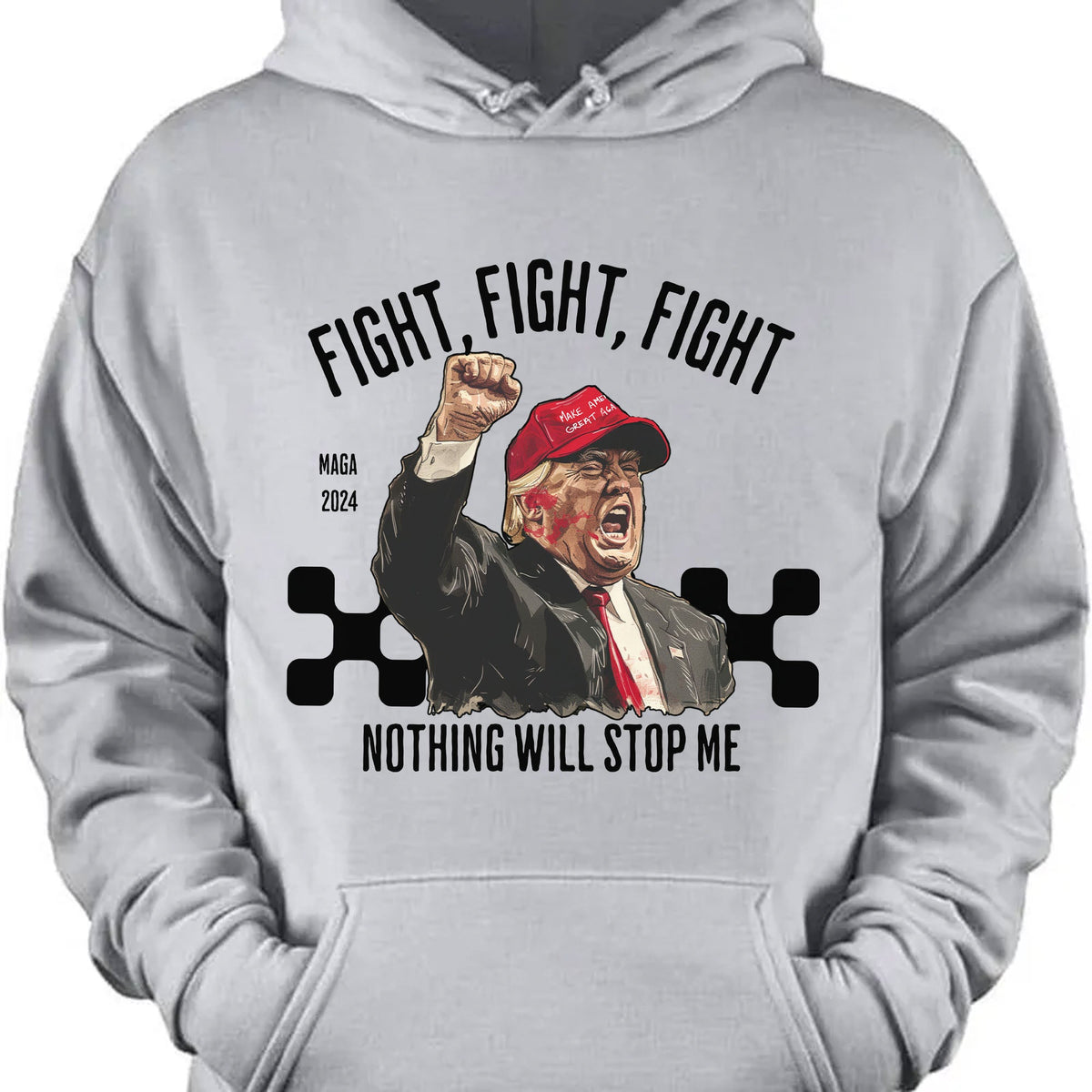 Nothing Will Stop Me | Trump Fi**t 2024 Shirt Pennsylvania Rally | Shirt Bright C1117 - GOP