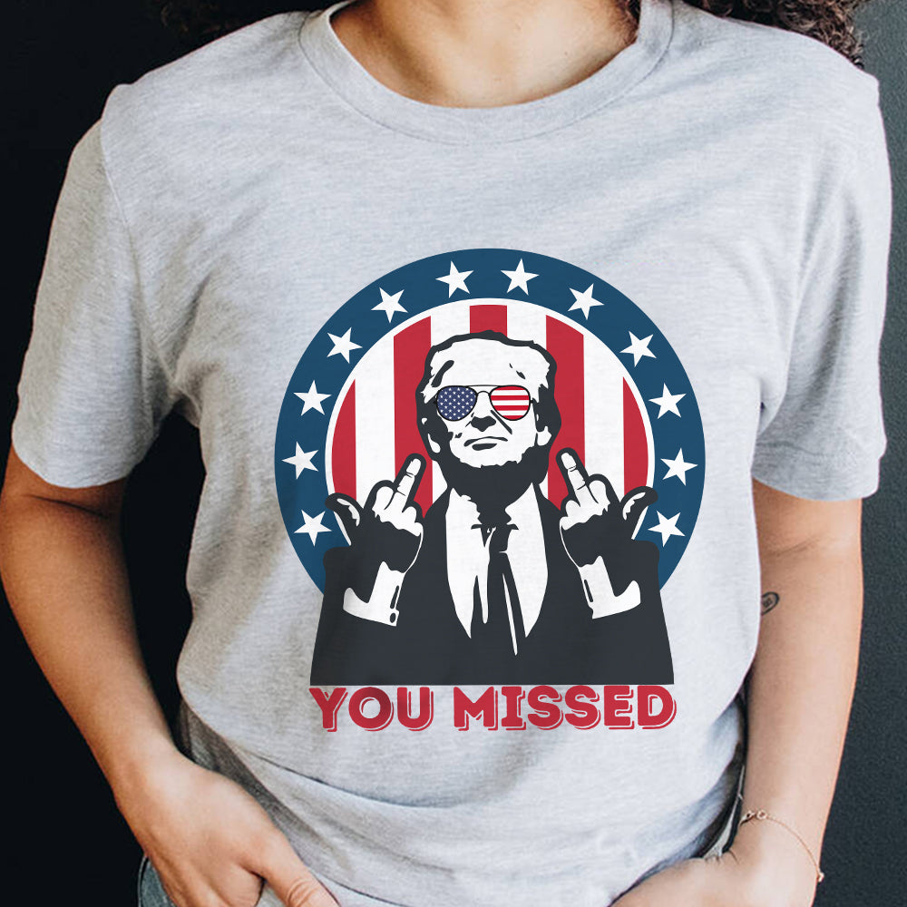 Donald Trump 2024 You M**sed Bright Shirt HO82 63192