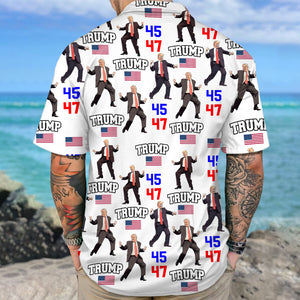 Trump - Embrace Success with a Little Bit of Crazy Hawaii Shirt HA75 64162