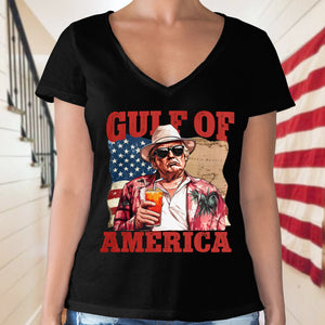 President Trump Gulf of America, Gulf of Mexico to Gulf of America Dark Shirt HA75 64330