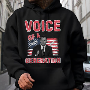 Voice Of A Generation Charlie Kirk Dark Shirt HO82 65958