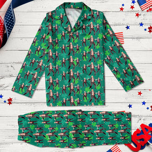 Trump Dancing Trump Irish St. Patrick's Day Pajamas N304 HA75 67200