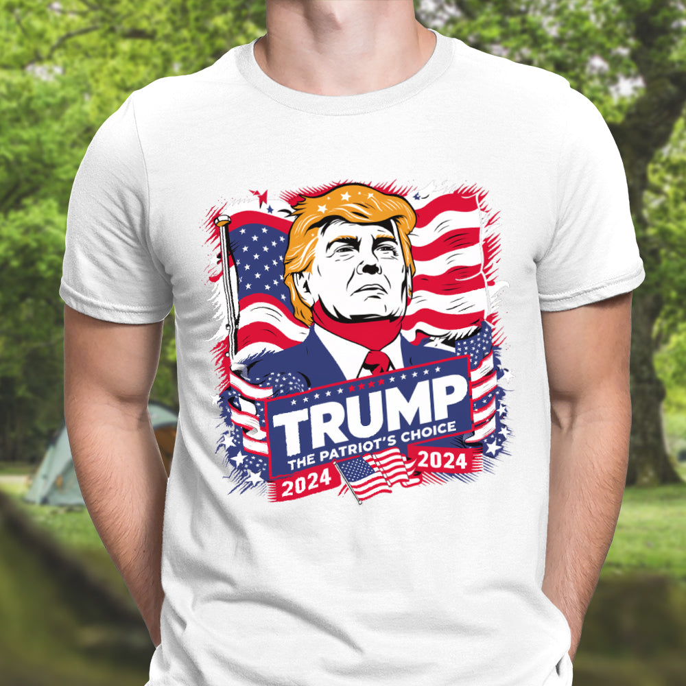 Trump 2024 - The Patriot's Choice Bright Shirt HA75 62746