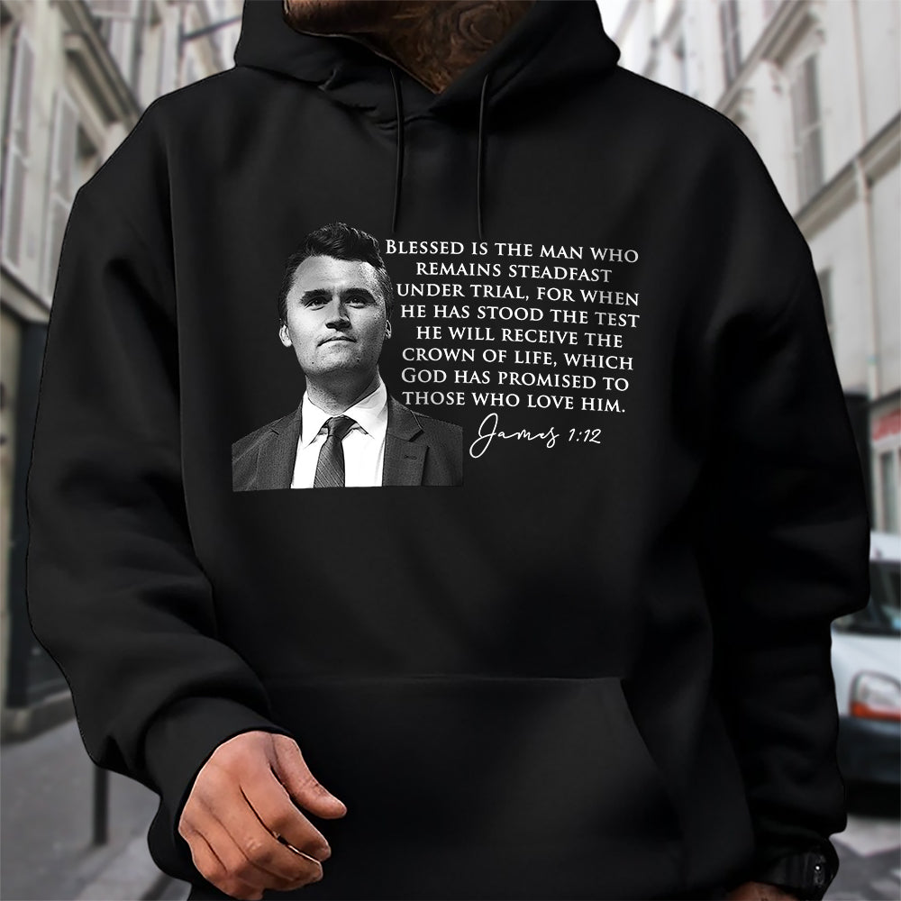 Charlie Kirk A True Patriot Biblical Dark Shirt HA75 64522